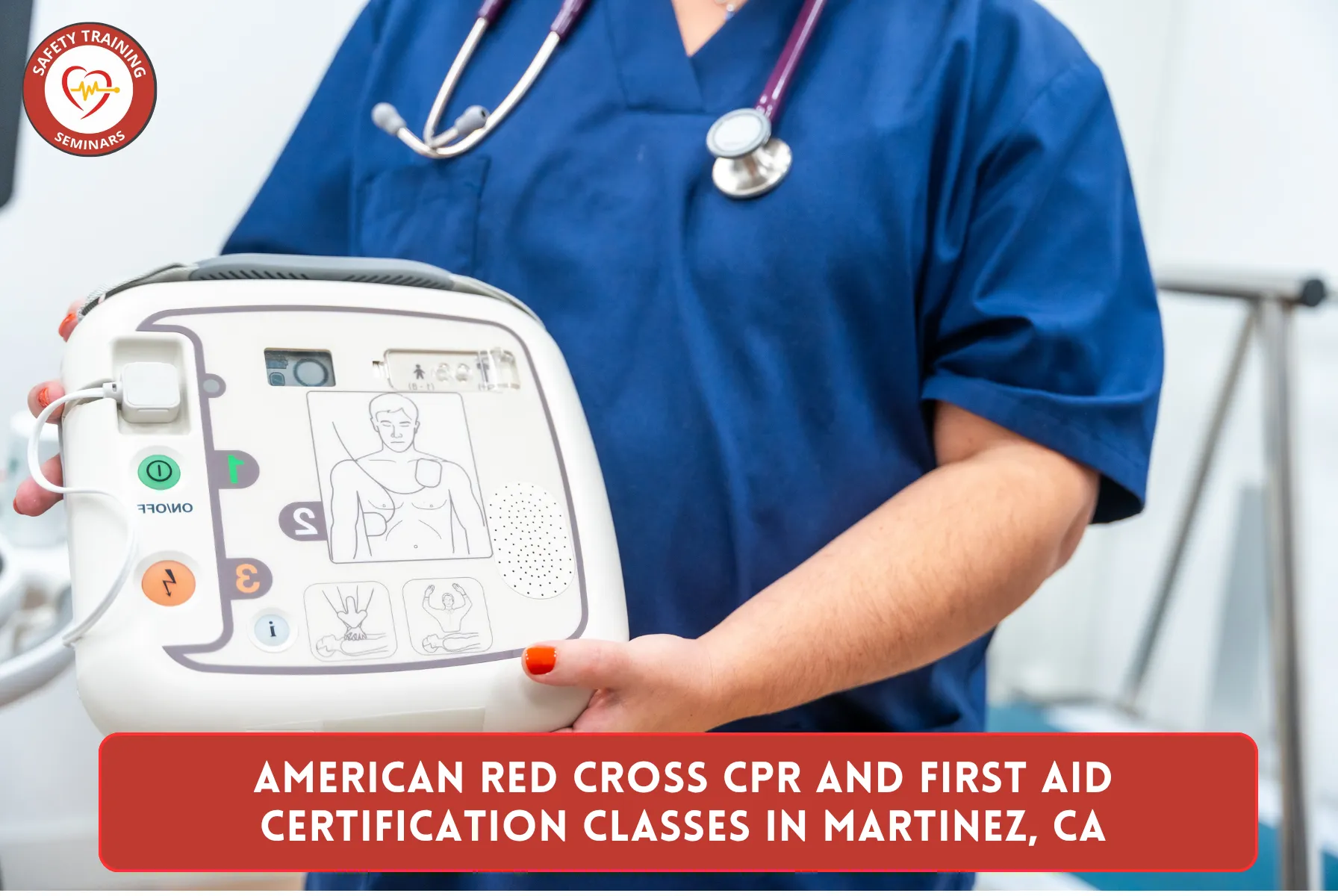 American Red Cross CPR and First Aid Certification Classes in Martinez, CA